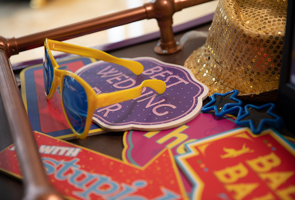 Numerous fun props